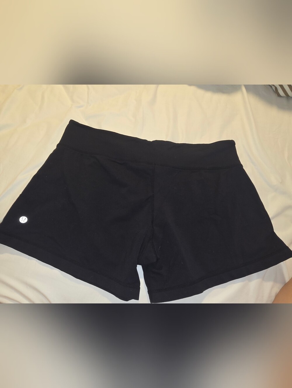 Lululemon Black Spandex Shorts Women's Size 12